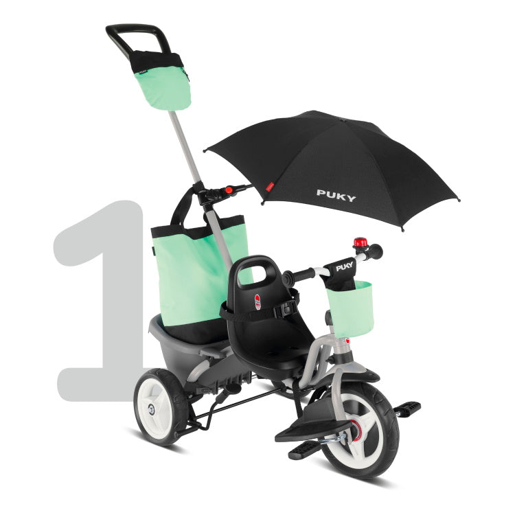PUKY ceety Comfort Tricycle Grey kidsbikeshop